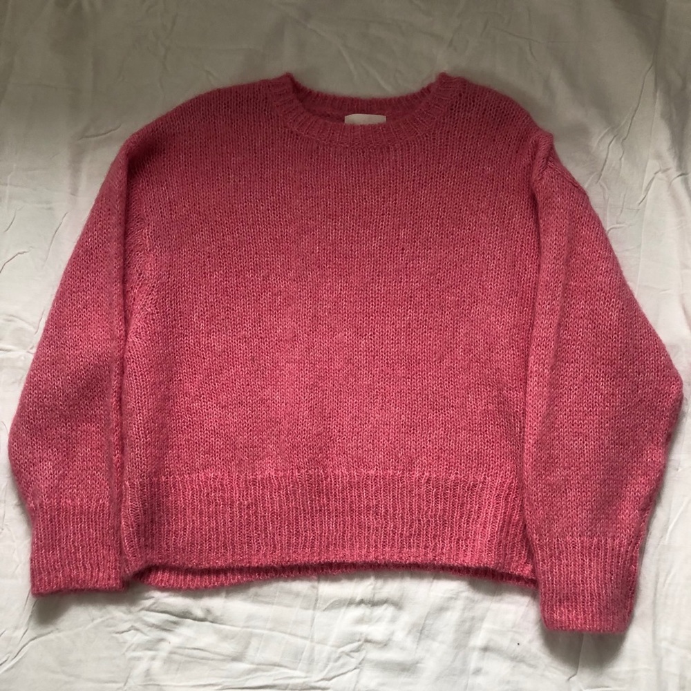 Pink H&M Wool and Alpaca Blend Sweater!